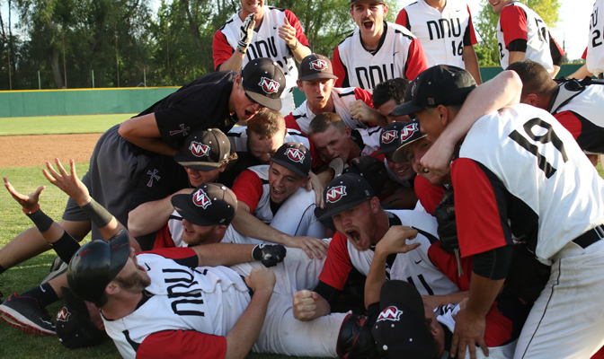 The Crusaders claimed their first GNAC Baseball Championships title after grabbing a share of their first regular season title this season.
